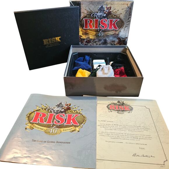 Hasbro | Games | 999 Hasbro Risk 4th Anniversary Collectors Edition ...